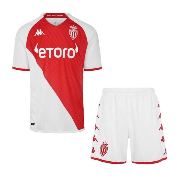 Camiseta AS Monaco 1st Niño 2022-2023